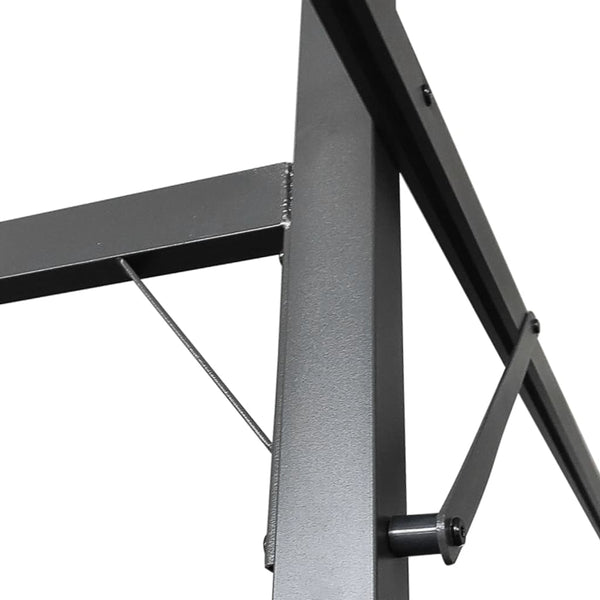 vidaXL Pergola avec toit coulissant Taupe 295x292x230 cm