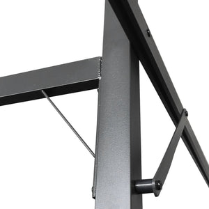 vidaXL Pergola à toit rétractable Crème 589x292x230 cm