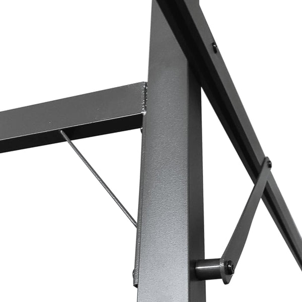 vidaXL Pergola avec toit coulissant Taupe 589x292x230 cm