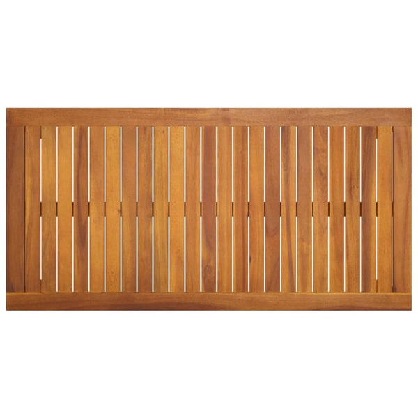 Akazienholz Gartentisch, 110 cm