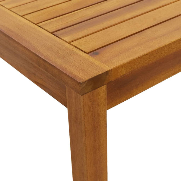 Akazienholz Gartentisch, 110 cm