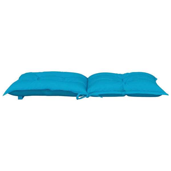 Gartenstuhlauflagen Niedriglehner Blau 4er Set