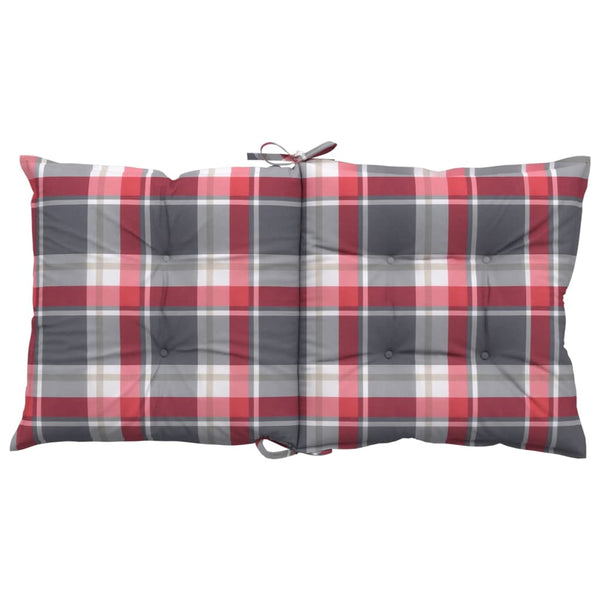 Gartenstuhlauflagen Niedriglehner 100x50 cm, 2er-Set