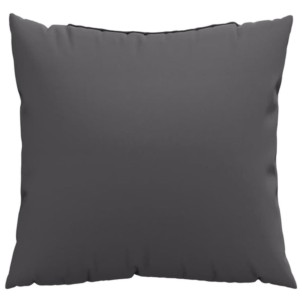 Anthrazit Sofakissen 4er Set 40x40 cm