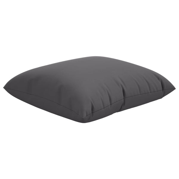 Anthrazit Sofakissen 4er Set 40x40 cm