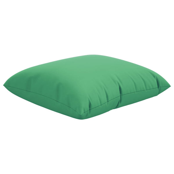 vidaXL Coussins de canapé 4 pcs Vert 40x40 cm Tissu