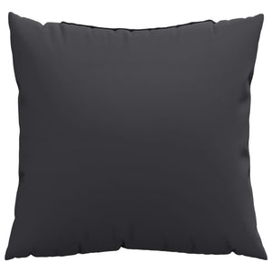 Schwarze Sofakissen 4er Set 40x40 cm