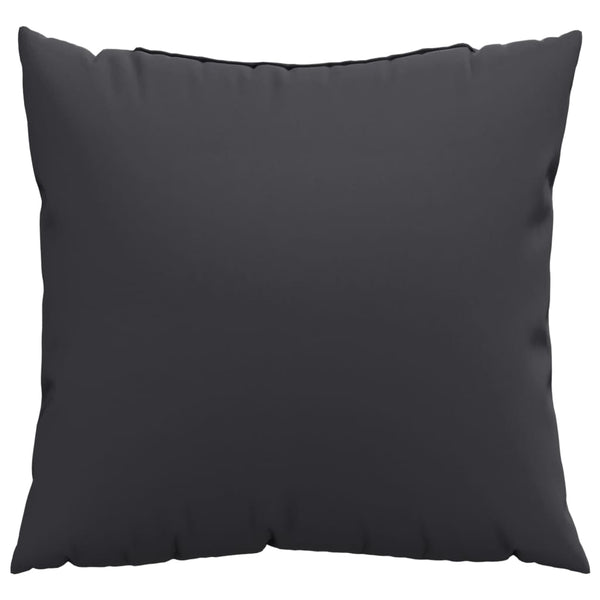 Schwarze Sofakissen 4er Set 40x40 cm