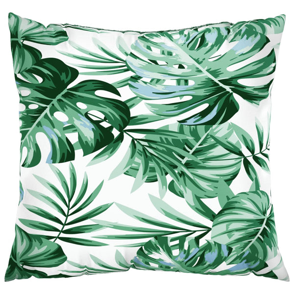 Blattmuster Sofakissen 4er Set 40x40 cm
