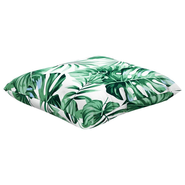 Blattmuster Sofakissen 4er Set 40x40 cm