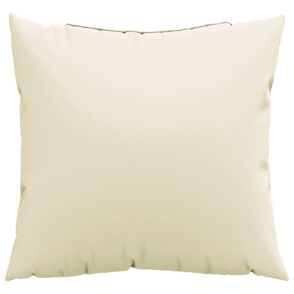 Creme Sofakissen 50x50 cm, 4er-Set
