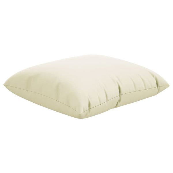 Creme Sofakissen 50x50 cm, 4er-Set