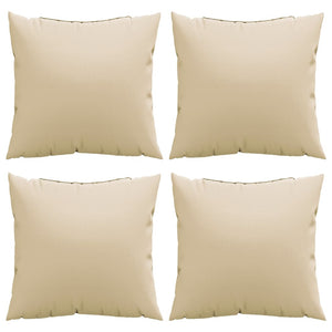 Beige Sofakissen 50x50 cm, 4er-Set