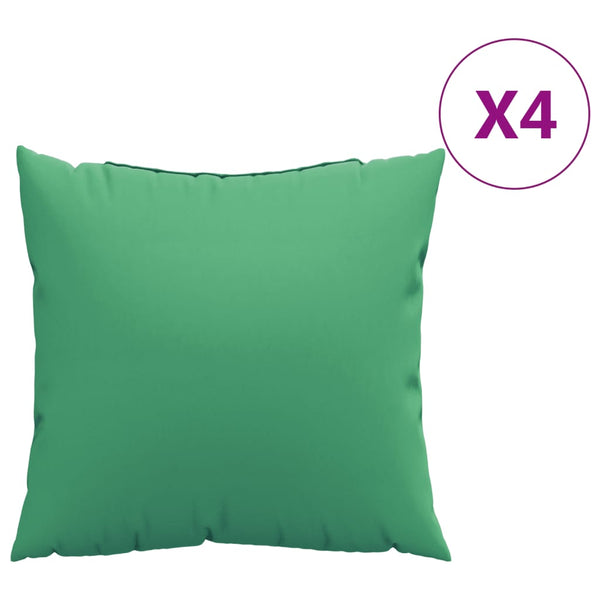 Grüne Sofakissen 50x50 cm, 4er-Set
