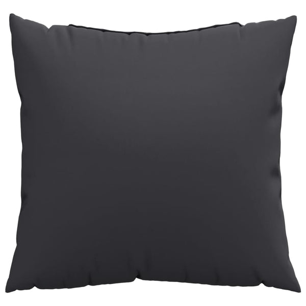 vidaXL Coussins de canapé 4 pcs Noir 50x50 cm Tissu