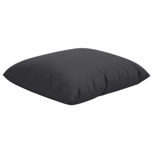 vidaXL Coussins de canapé 4 pcs Noir 50x50 cm Tissu