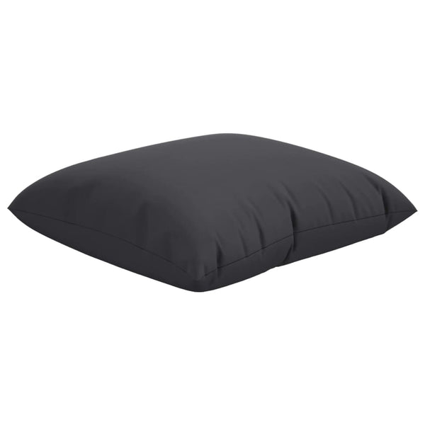 vidaXL Coussins de canapé 4 pcs Noir 50x50 cm Tissu