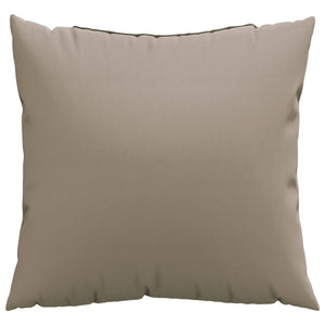 Sofakissen 4er Set Taupe 50x50 cm