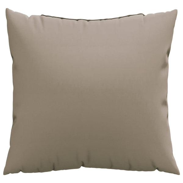 Sofakissen 4er Set Taupe 50x50 cm