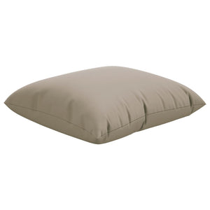 Sofakissen 4er Set Taupe 50x50 cm