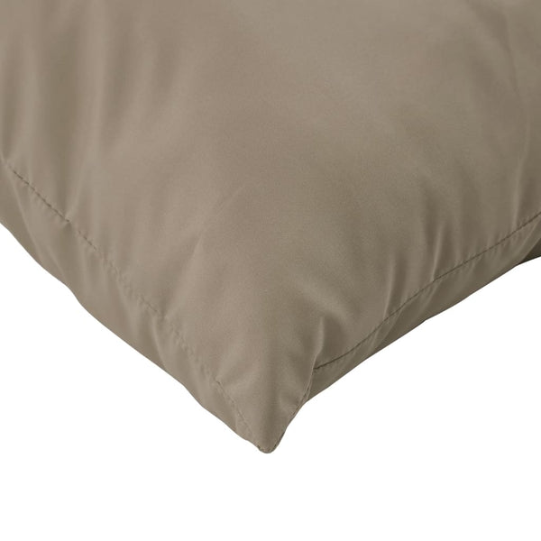 Sofakissen 4er Set Taupe 50x50 cm