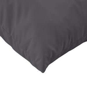Sofakissen 60x60 cm Anthrazit 4er Set