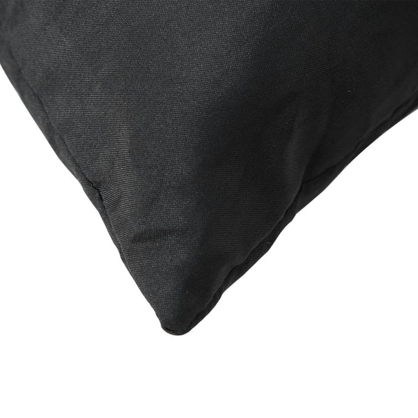 Schwarze Sofakissen 60x60 cm, 4er-Set