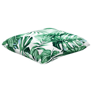 Blattmuster Sofakissen 60x60 cm, 4er-Set