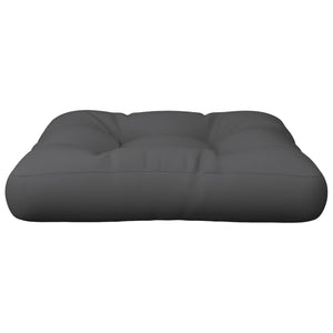 vidaXL Coussin de palette anthracite 50x50x12 cm Tissu