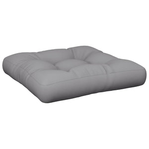 Palettenkissen Grau 50x50 cm Stoff