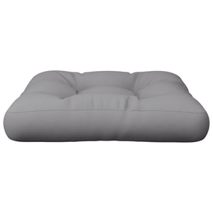 Palettenkissen Grau 50x50 cm Stoff
