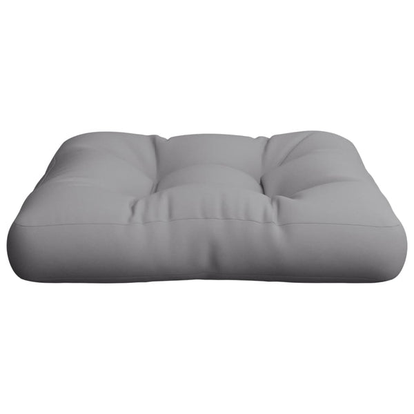 Palettenkissen Grau 50x50 cm Stoff