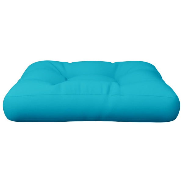 Türkises Palettenkissen 50x50 cm