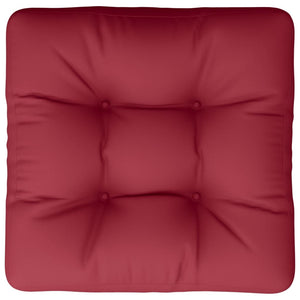 Weinrotes Palettenkissen 60x60 cm
