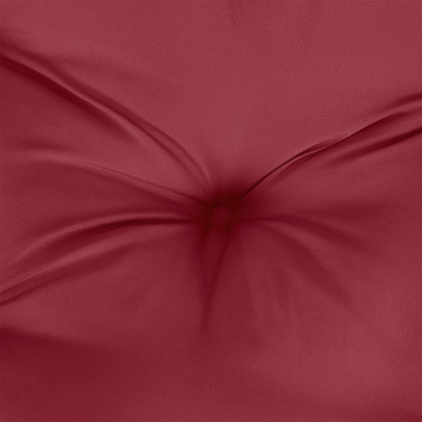 Weinrotes Palettenkissen 60x60 cm