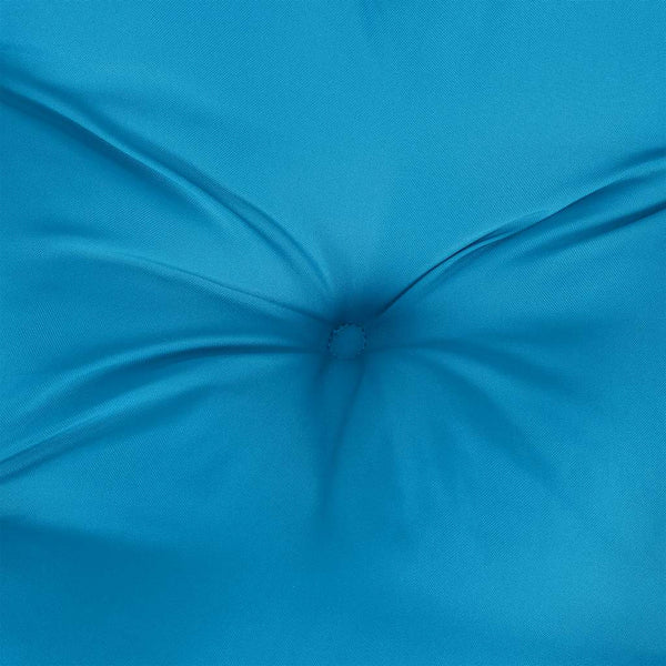 Blaues Palettenkissen 70x70 cm
