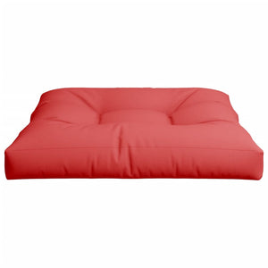 Rotes Palettenkissen 70x70 cm
