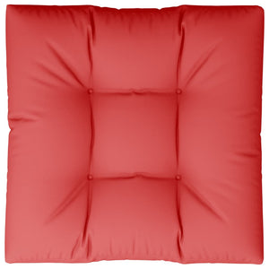 Rotes Palettenkissen 70x70 cm