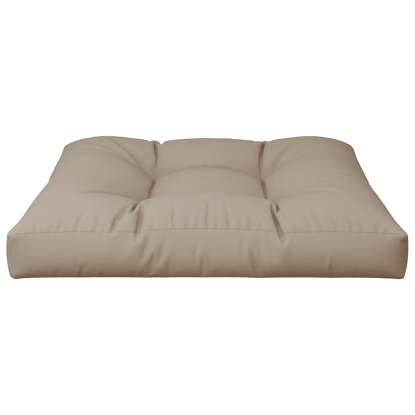 Palettenkissen Taupe 70x70 cm