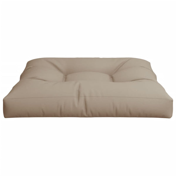 Palettenkissen Taupe 70x70 cm