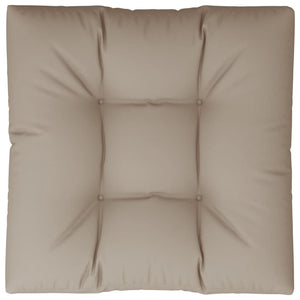 Palettenkissen Taupe 70x70 cm