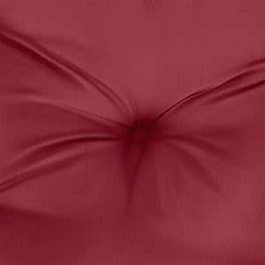 Weinrotes Palettenkissen 70x70 cm