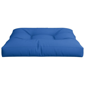 vidaXL Coussin de palette bleu roi 70x70x12 cm en tissu