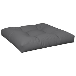 vidaXL Coussin de palette anthracite 80x80x12 cm en tissu