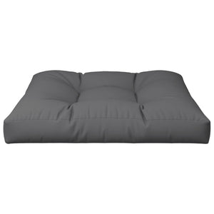 vidaXL Coussin de palette anthracite 80x80x12 cm en tissu