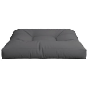 vidaXL Coussin de palette anthracite 80x80x12 cm en tissu