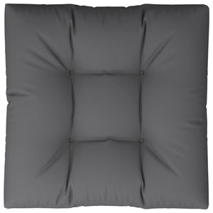 vidaXL Coussin de palette anthracite 80x80x12 cm en tissu