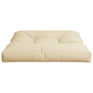 Beiges Palettenkissen 80x80 cm