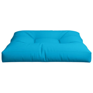 Blaues Palettenkissen 80x80 cm