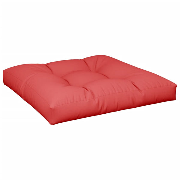 Rotes Palettenkissen 80x80 cm